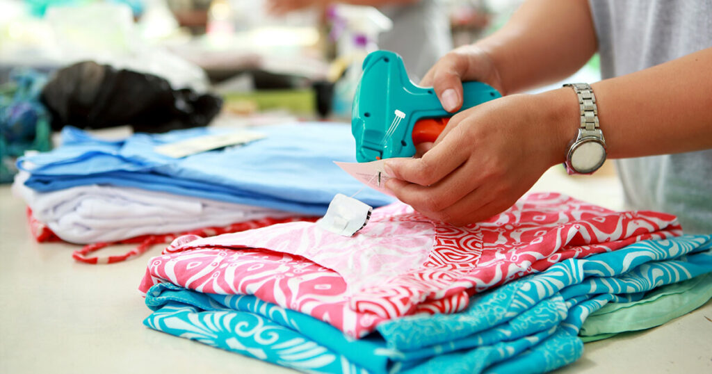 etiqueta de producto